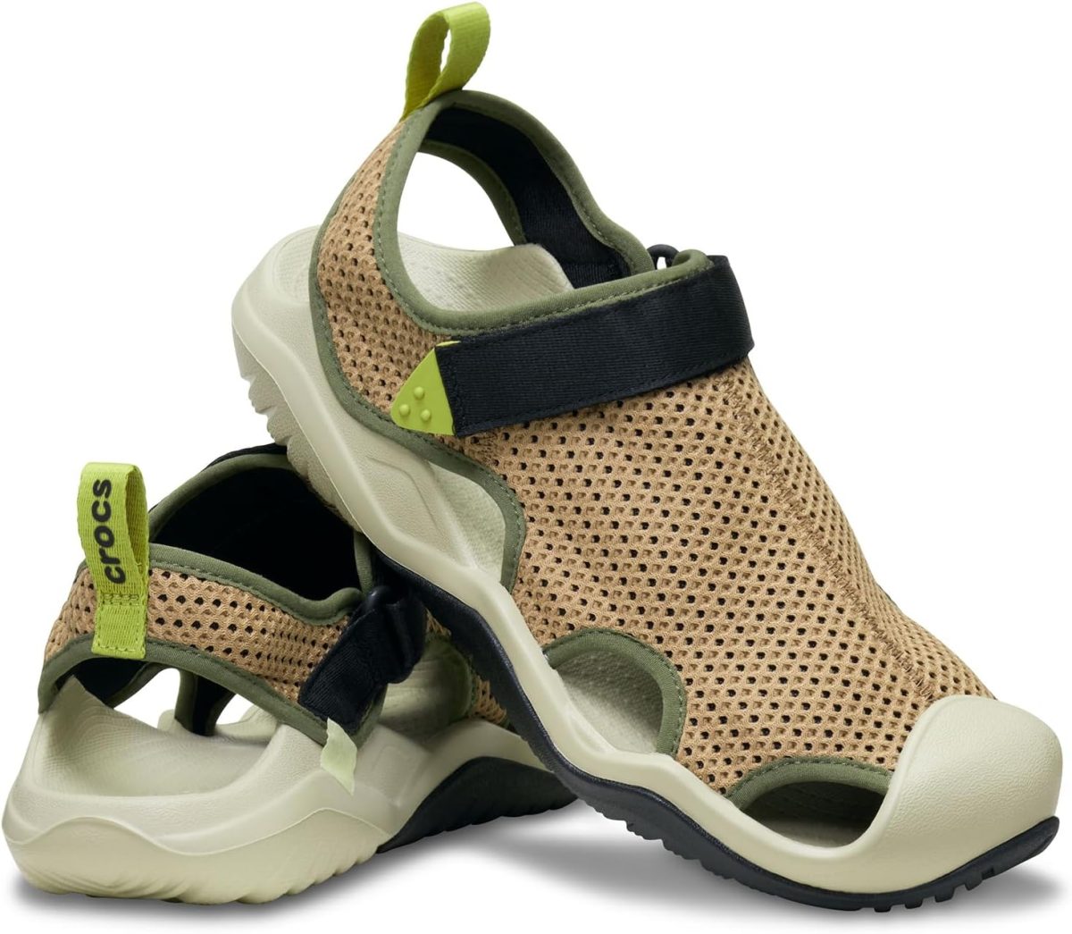 ⁦Crocs Men's Swiftwater Mesh Deck Sandals Sport, US:7⁩ - الصورة ⁦6⁩