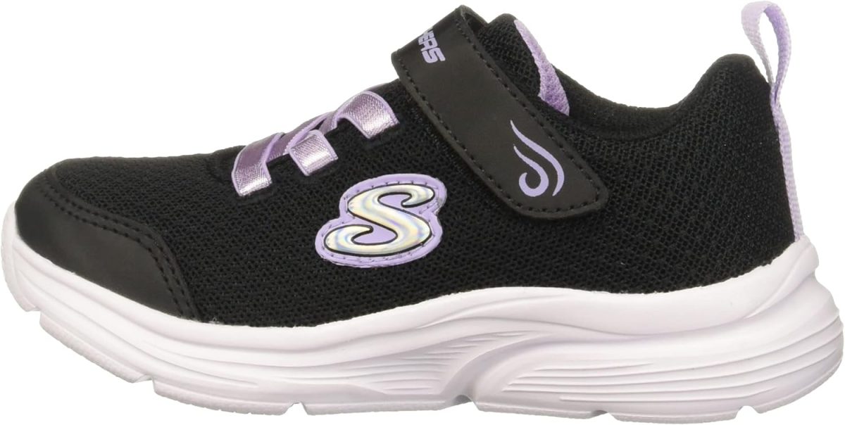 ⁦Skechers girls wavy lites sneaker⁩ - الصورة ⁦8⁩