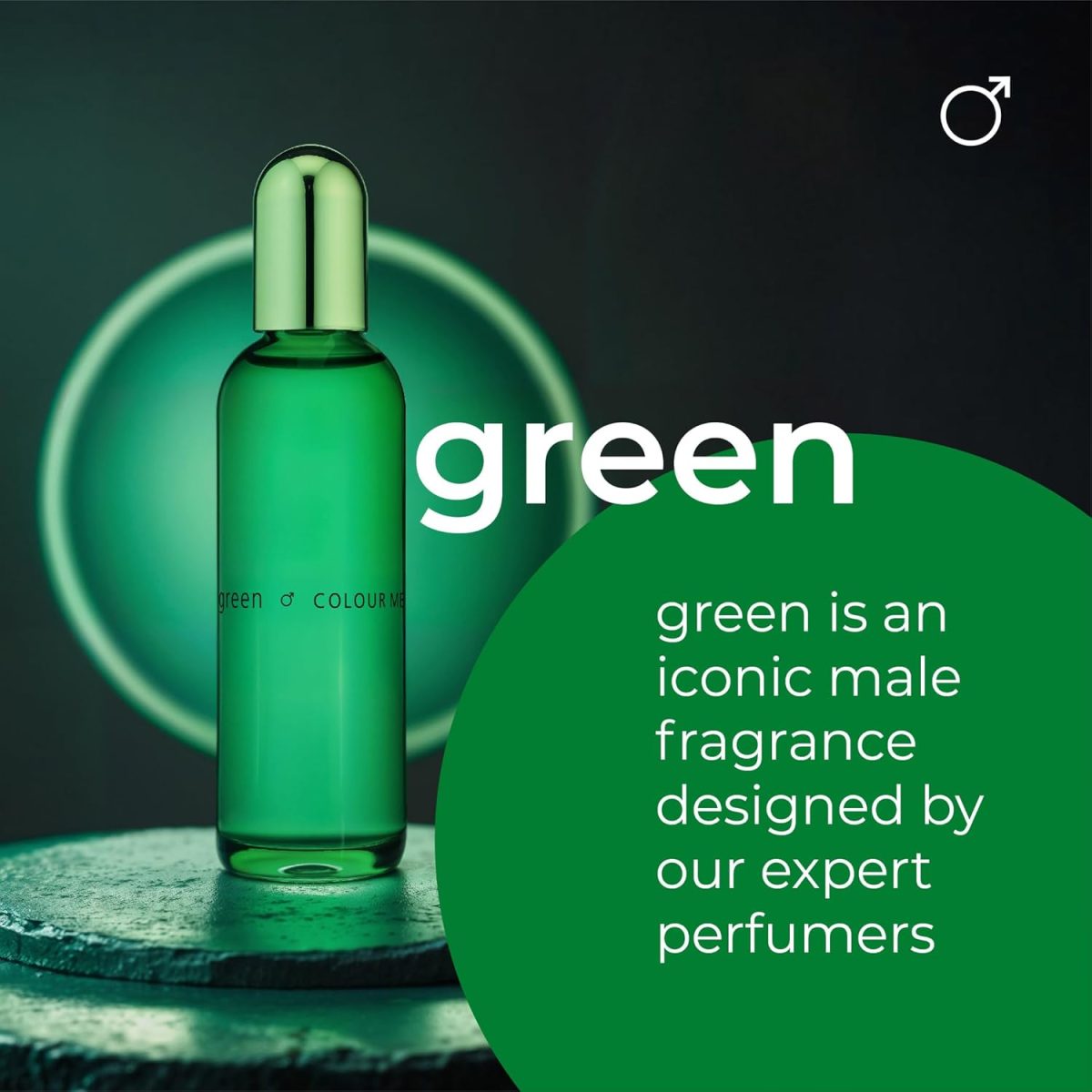 ⁦Colour Me Green - Fragrance for Men - 90ml Eau de Parfum, by Milton-Lloyd⁩ - الصورة ⁦2⁩
