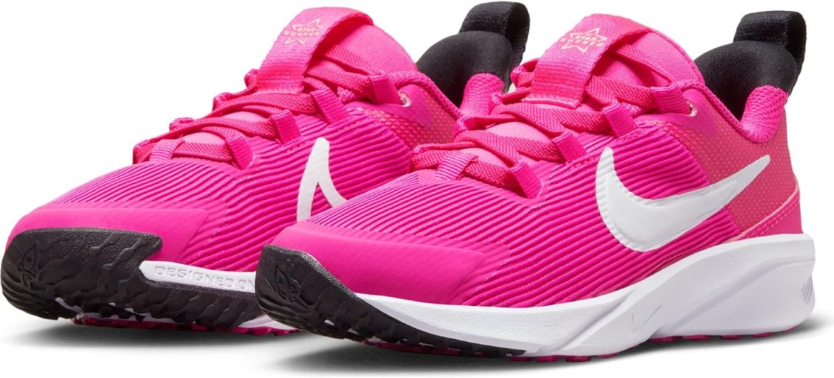 ⁦Nike STAR RUNNER 4 NN PS boys LACED SHOES⁩ - الصورة ⁦6⁩