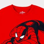 ⁦Marvel Boys Marvel Spiderman Kids Boys Short Sleeves T-Shirt Western (pack of 1)⁩ - الصورة ⁦3⁩