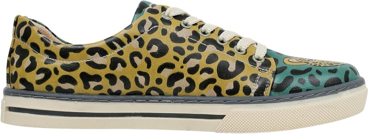 ⁦DOGO Vegan Leather Sneakers for Women - Handmade and Unique Fashion Sneakers for Women⁩ - الصورة ⁦5⁩