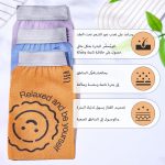 ⁦Deep Exfoliating Glove for Intense Dead Skin Removal, Soft & Durable, Unisex,3pc⁩ - الصورة ⁦3⁩