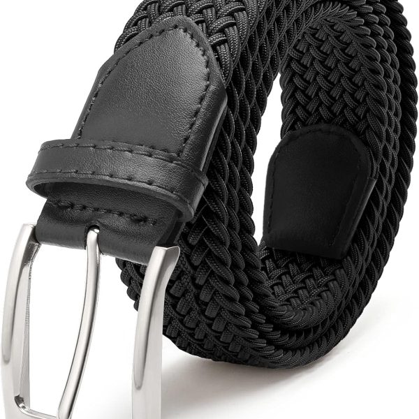 Adjustable Kids Elastic Belt Set, Soft Stretch Belts with Secure Heart Buckle for Toddlers, Comfort Fit Waistbands for Girls & Boys