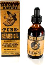 ⁦Honest Amish - Pure Beard Oil - 2 Ounce - Fragrance Free⁩ - الصورة ⁦2⁩