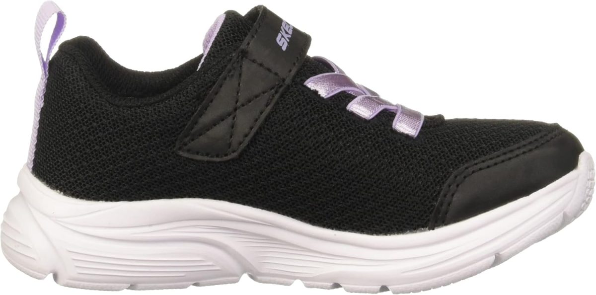 ⁦Skechers girls wavy lites sneaker⁩ - الصورة ⁦6⁩