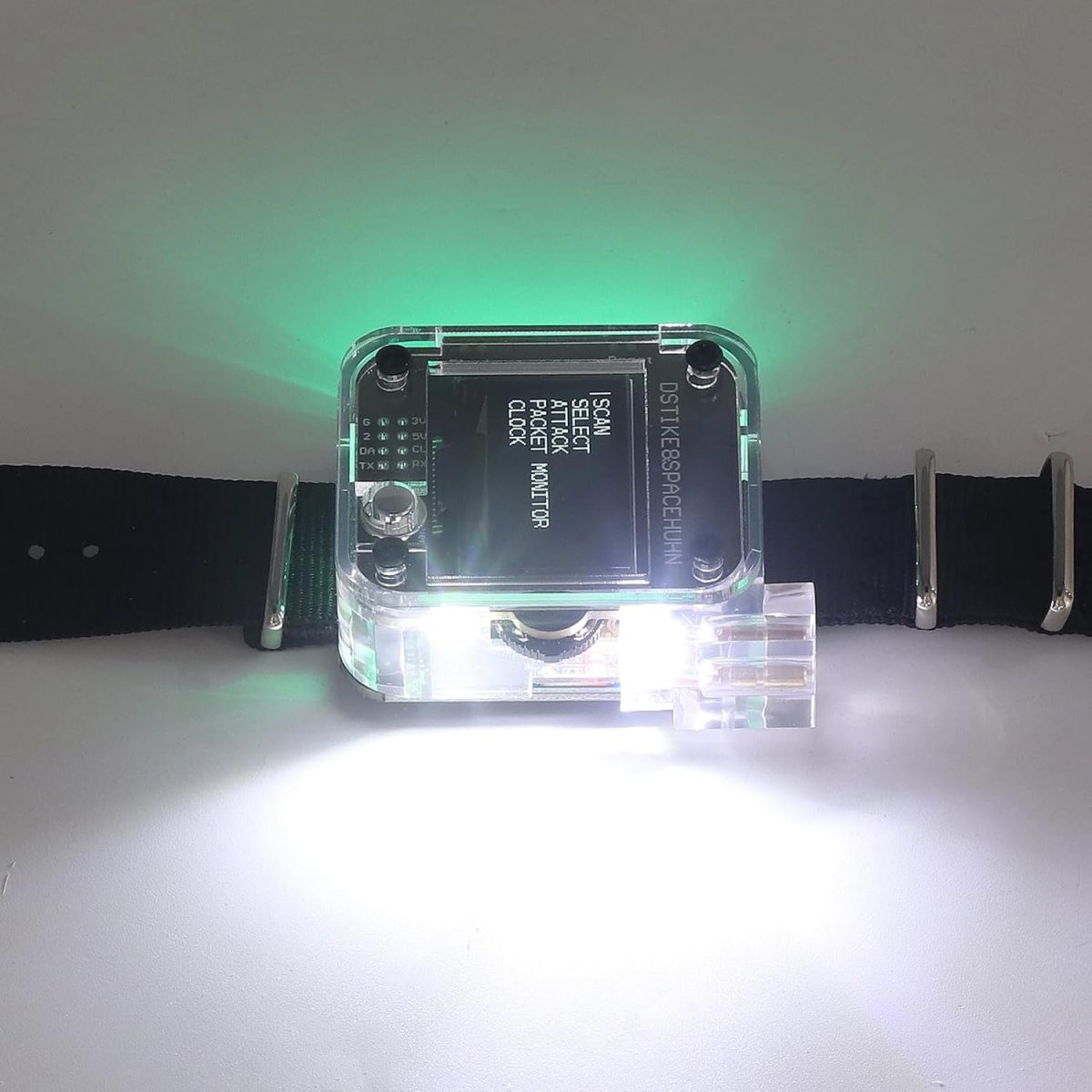 ⁦يوجوف ساعة ذكية بلوحة تطوير قابلة للبرمجة بشاشة 1.3 انش V3 واي فاي ESP8266 لوحة تطوير قابلة للبرمجة⁩ - الصورة ⁦7⁩