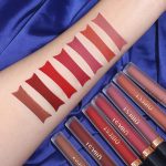 ⁦QiBest 7Pcs Matte Liquid Lipstick + 1Pcs Lip Plumper Makeup Set Kit, Pigmented Long Lasting Lip Gloss Set, Velvet Waterproof Lip Makeup Valentine's Day Gift Sets for Girls and Women⁩ - الصورة ⁦4⁩