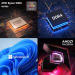 ⁦acer Aspire 3 Laptop | 15.6" FHD (1920 x 1080) Display | AMD Radeon | 8-Core AMD Ryzen 7-5700U | 32GB RAM | 1TB SSD (512GB PCIe SSD withHP P500 512GB Portable SSD) | WiFi-6 | Windows 11 Home⁩ - الصورة ⁦2⁩