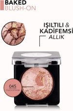 ⁦Flormar Baked Blush-On 045 Touch Of Rose⁩ - الصورة ⁦4⁩