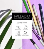 ⁦Palladio Wooden Eyeliner Pencil, Thin Pencil Shape, Easy Application, Firm yet Smooth Formula, Perfectly Outlined Eyes, Contour and Line, Long Lasting, Rich Pigment, Charcoal⁩ - الصورة ⁦8⁩
