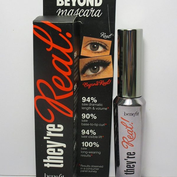 Benefit Cosmetics They're Real! Mascara Full Size,Black, 0.3 Oz
