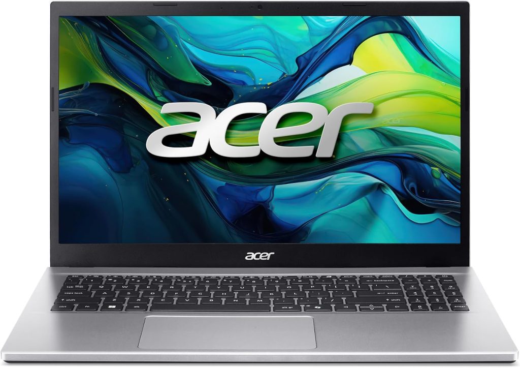 Acer Aspire Go 15 AI Ready Laptop, 15.6" FHD (1920 x 1080) IPS Display, AMD Ryzen 7 5825U, AMD Radeon Graphics, 16GB DDR4, 512GB PCIe Gen4 SSD, Wi-Fi 6, Windows 11 Home, AG15-42P-R3NB