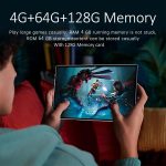 ⁦تابلت 10.1 بوصة بنظام اندرويد S12 4+128 جيجابايت بشاشة 2K مع 1200×800 IPS كاميرا 13+5 ميجابيكسل واي فاي بلوتوث 5.0 نظام تحديد المواقع ثنائي شرائح الاتصال 4000 ميلي امبير في الساعة أخضر⁩ - الصورة ⁦4⁩