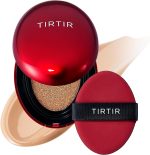 TIRTIR Mask Fit Red Cushion Foundation | Japan's No.1 Choice for Glass skin, Long-Lasting, Lightweight, Buildable Coverage, Semi-Matte (25N Mocha, 0.63 Fl Oz (Pack of 1))