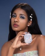 ⁦Flower Knows Moonlight Mermaid Series Embossed Pattern Gradient Blush Palette 5g (02 Moonlight Dawn)⁩ - الصورة ⁦3⁩