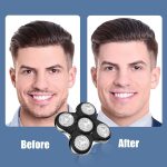 ⁦Replacement Head Compatible with Remington Balder Pro RX5 Head Shaver XR7000/XR1500,Replacement Blades Precision Electric Shaving for Bald Men(2PCS Silver)⁩ - الصورة ⁦4⁩