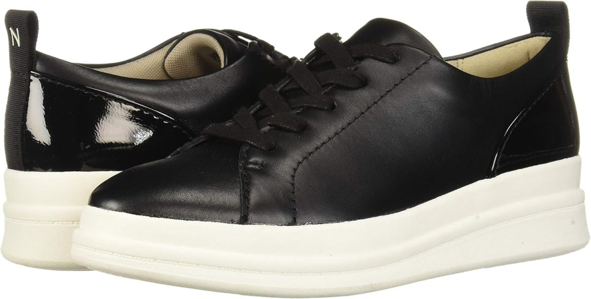 ⁦Naturalizer Women's YARINA Sneaker, White Multi, 37 EU⁩ - الصورة ⁦7⁩