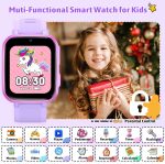 ⁦DMG Kids Smart Watch, 26 Educational Games, Music Player, Pedometer, Alarm Clock, Touch Screen, Learning & Activity Tracker Toy Gift for Boys & Girls Ages 4-12, Birthday & Holiday Present (Purple)⁩ - الصورة ⁦3⁩