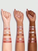 ⁦SHEGLAM Insta-Eyes Dual Tone Shadow Stick Gradient Two-Tone Glitter Eyeshadow Stick Rose Pearlescent Shimmer One Step Easy To Use Smooth Blendable Eyeshadow-Rosé⁩ - الصورة ⁦5⁩