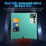 ⁦تابلت 10.1 بوصة بنظام اندرويد S12 4+128 جيجابايت بشاشة 2K مع 1200×800 IPS كاميرا 13+5 ميجابيكسل واي فاي بلوتوث 5.0 نظام تحديد المواقع ثنائي شرائح الاتصال 4000 ميلي امبير في الساعة أخضر⁩ - الصورة ⁦7⁩