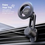 ⁦UGREEN Car Phone Holder Car Mount, [360° Rotation for Air Vent], One-hand Auto Lock, Metal Hook Grey Mobile Holder, Fit for iPhone 16/15/14/13, Samsung S25/24/23, 5.8-7.2" Smartphone Accessories⁩ - الصورة ⁦5⁩