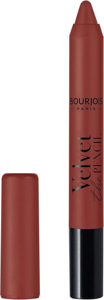 Bourjois Velvet The Pencil Matte Lip Pencil 10 Brun de folie 3 g - 0.106 fl oz