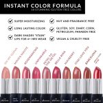 ⁦Apple Ever After Matte Lipstick for Women, Vegan Organic Lipstick Gluten-Free Creamy Color, Nourishing Lip Makeup with Vitamin E, Neutral Brick Red Lipstick Shade⁩ - الصورة ⁦9⁩