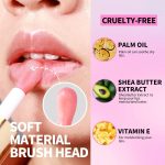 ⁦KASTWAVE Hydrating Vegan Tinted Lip Oil for Nourishing and Repairing Dry Lips in Sheer Pink⁩ - الصورة ⁦2⁩