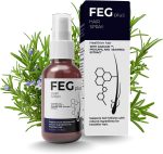FEGPLUS Rosemary Beard & Hair Serum (50ml), Rosemary Extract Serum Hair Spray, Minoxidil 5% Solution for Hair and Beard