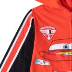 ⁦Cars Disney Lighting McQueen Boys Hooded Coverall for Toddlers and Big Kids⁩ - الصورة ⁦3⁩