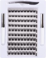 ⁦MAKINGTEC Individual Lashes Cluster Lashes 45 Pcs DIY False Eyelashes Reusable 3D Eyelash Extension Kit Soft Natural C CC D Curl Individual Eyelashes with Eyelash Glue 10/12/14/15/16mm Length⁩ - الصورة ⁦7⁩