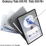 ⁦Samsung Galaxy Tab S10 FE, WIFI Android Tablet, 12GB RAM, 256GB Storage, 10.9” Screen, 90Hz Display, S Pen Included, IP68, Long Battery Life, Blue (KSA Version)⁩ - الصورة ⁦2⁩