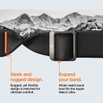 ⁦Spigen Lite Fit Pro designed for Apple Watch Ultra 2 / Apple Watch Ultra 49mm Case with Band - Matte Black⁩ - الصورة ⁦8⁩