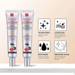 ⁦Grospe Centella Asiatica Color Correcting CC Cream Foundation Full Coverage Invisible Pores Long-Lasting Makeup Moisturising CC Cream for Naturally Glowing Skin 45ml (#1 Dark)⁩ - الصورة ⁦3⁩