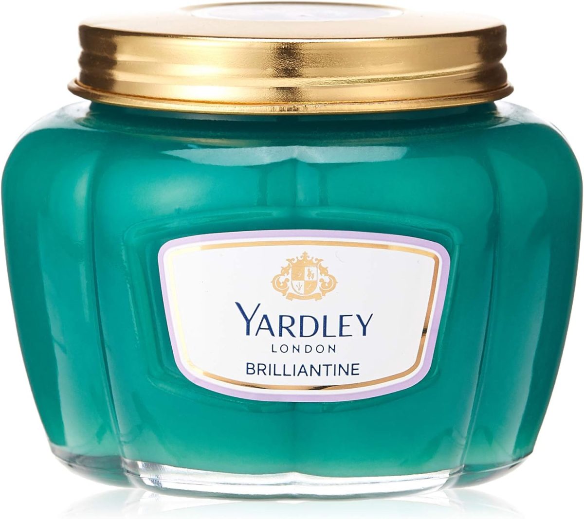 Yardley English Lavender Brilliantine, Hair Pomade, Hold And Shape Hair, Adds Shine, Subtle Refreshing Scent - 150 gm