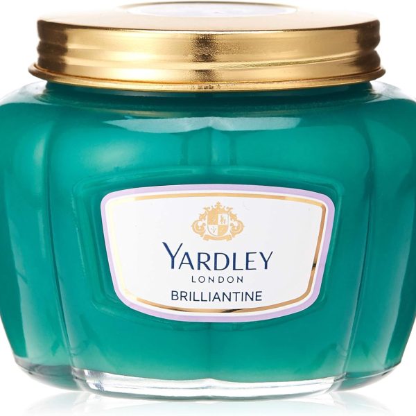 Yardley English Lavender Brilliantine, Hair Pomade, Hold And Shape Hair, Adds Shine, Subtle Refreshing Scent - 150 gm