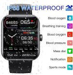 ⁦LYAROMIS 2025 Smart Watch for Men Women, 1.91" HD Smartwatch with 100+ Sports Modes,Blood oxygen test, Heart Rate/Sleep Monitor, Activity Tracker for Android/iPhone(F57L)⁩ - الصورة ⁦5⁩