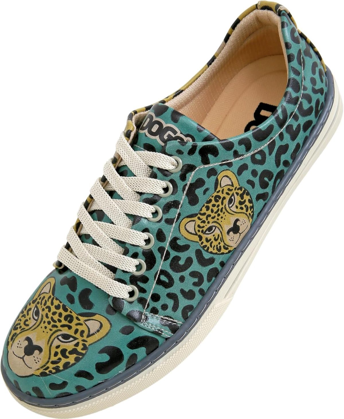 ⁦DOGO Vegan Leather Sneakers for Women - Handmade and Unique Fashion Sneakers for Women⁩ - الصورة ⁦7⁩