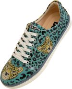 ⁦DOGO Vegan Leather Sneakers for Women - Handmade and Unique Fashion Sneakers for Women⁩ - الصورة ⁦7⁩