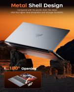 ⁦KAIGERR 2025 Laptop, Laptop Computer with AMD Ryzen 7 5000 Series (8C/16T, Up to 4.3GHz), 16GB RAM 512GB NVMe SSD Windows 11 Laptop, Radeon RX Vega 8 Graphics, WiFi 6, 53Wh Battery, Backlit KB⁩ - الصورة ⁦6⁩