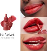 ⁦CLIO Peripera Ink the Velvet Lip Tint, High Pigment Color, Longwear, Weightless, Not Animal Tested, Gluten-Free, Paraben-Free (002 CELEB DEEP ROSE)⁩ - الصورة ⁦3⁩
