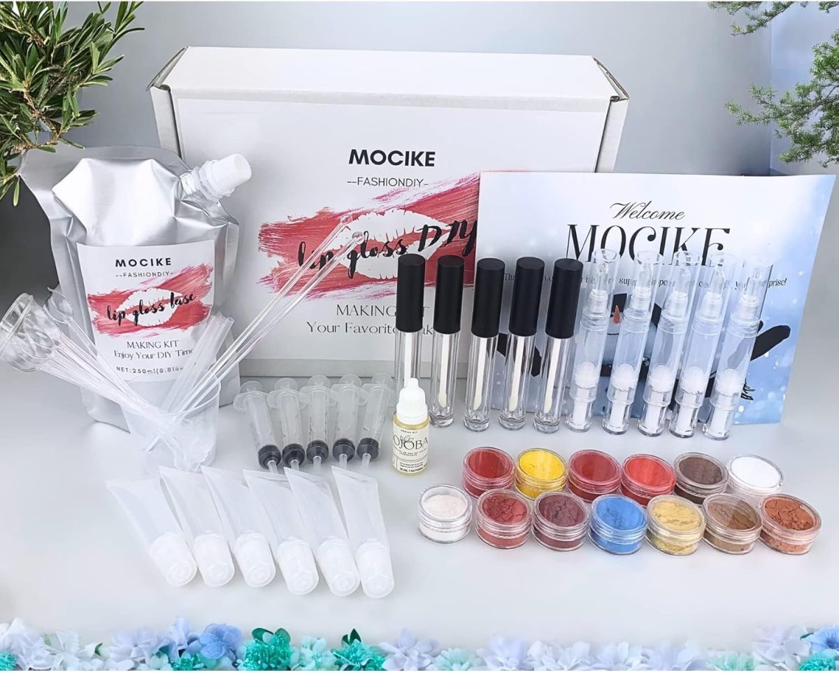 ⁦MOCIKE DIY lip gloss making kit for Girl Gifts - 74 PCS DIY Lip Gloss kit Make Your Own Lip Gloss⁩ - الصورة ⁦7⁩