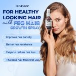 ⁦FEGPLUS Rosemary Beard & Hair Serum (50ml), Rosemary Extract Serum Hair Spray, Minoxidil 5% Solution for Hair and Beard⁩ - الصورة ⁦7⁩