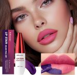 ⁦3Pcs Peel Off Lip Liner Stain, Peel Off Lip Stain Lip Tint, Long Lasting Waterproof Lip Liner Stain Peel Off Liquid Lipstick, Matte Finish Lip Stain Peel Off Makeup for Women Girls⁩ - الصورة ⁦2⁩