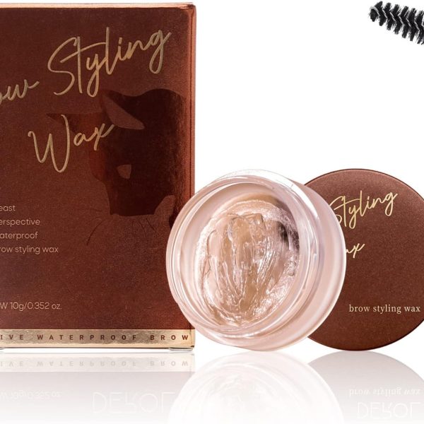 NALACAL 2Pcs Eyebrow Soap Kit, Eyebrow Styling Soap Gel Brows Shaping Cream Waterproof Long Lasting Eyebrows Styling Wax Eyebrow Gel for Natural Brows Shaping Defining