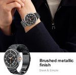 ⁦Stainless Steel Band Compatible with Samsung Galaxy Watch 8 Classic 46mm, Business Metal Strap Replacement Band for Men Women⁩ - الصورة ⁦6⁩