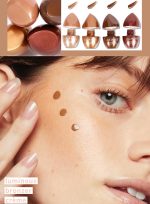 ⁦L&Wen Face Contour Cream, Natural Matte Waterproof Long Lasting Luminous Bronzer Cream, Face Contour Illuminator Makeup, Smooth Face Contouring Highlighter Liquid Stick Warm Brown⁩ - الصورة ⁦4⁩