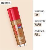 ⁦Rimmel Lasting Finish 25HR Foundation, 500 Toffee⁩ - الصورة ⁦4⁩