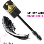 ⁦wet n wild Big Poppa Mascara- Volumizing, Lifting, Lengthening, Nourishing, Paraben Free, Cruelty-Free & Vegan - Blackest Black⁩ - الصورة ⁦6⁩